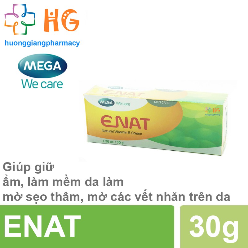 Kem dưỡng da giữ ẩm làm mờ nếp nhăn Enat Cream (Tuýp 30g)