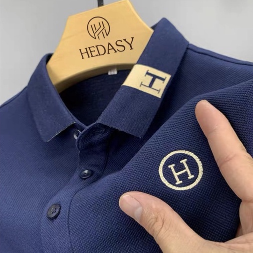 Áo phông polo nam cao cấp áo thun có cổ thêu chữ H Hedasy APL01