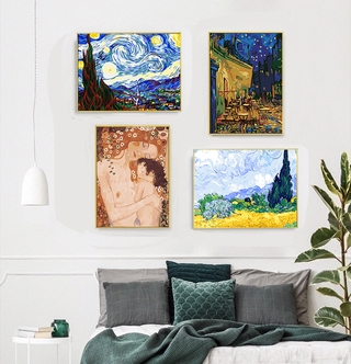 Bộ Tranh Sơn Dầu Trang Trí Tự Làm Hình Bức Tranh Van Gogh Xzfg02