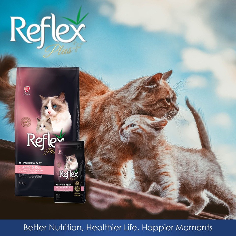 1.5kg - Hạt Reflex Plus cho Mèo con Kitten Mèo lớn Cat tiết niệu Urinary, ngừa búi lông Hairball thức ăn hạt cho Mèo kén