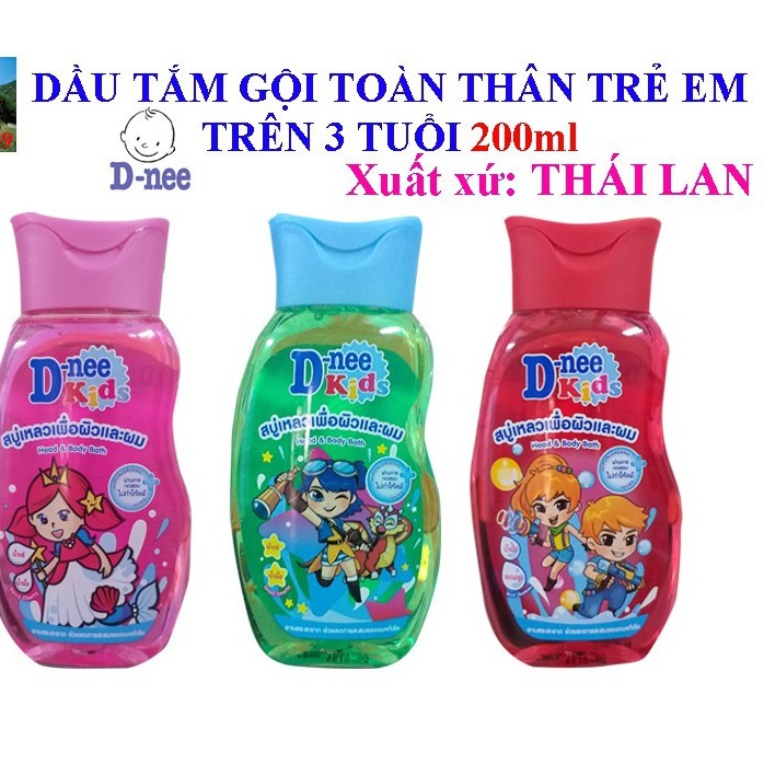 SỮA TẮM DNEE KID 200ml