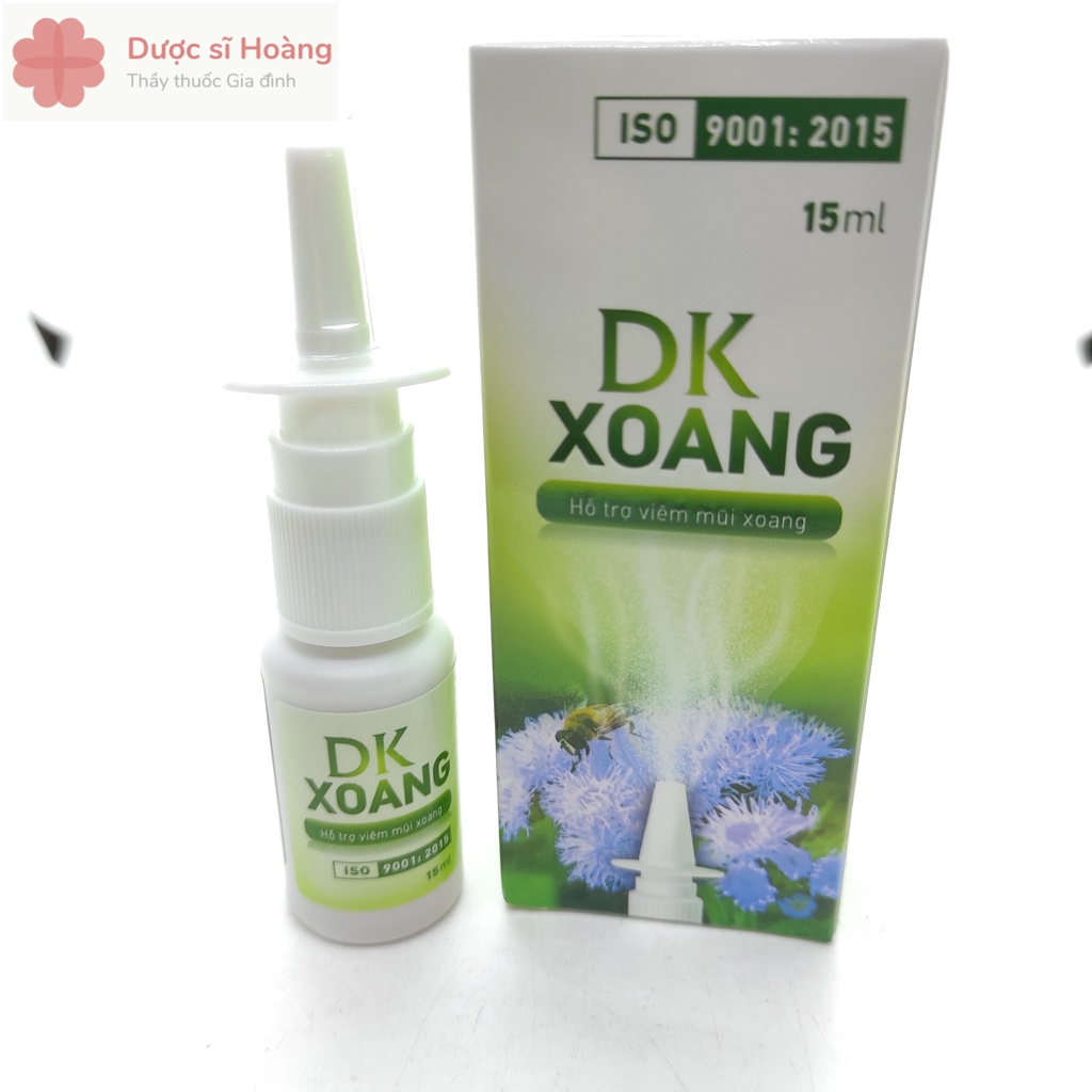 Dung Dịch Xịt Mũi DK Xoang - Lọ 15ml