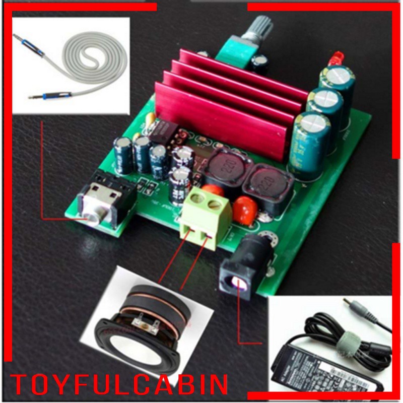 Bảng Mạch Khuếch Đại Âm Thanh Kỹ Thuật Số TPA3116D2 Mono 100W