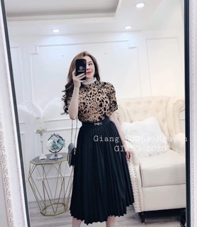 Chân váy xếp ly (ảnh thật)