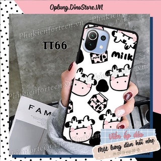 Ốp lưng Xiaomi Mi 11 -  Mi 11 Lite - Mi 11T 5G - Mi 11T Pro 5G - Ốp điện thoại Xiaomi in hình bò sữa đáng yêu hot trend