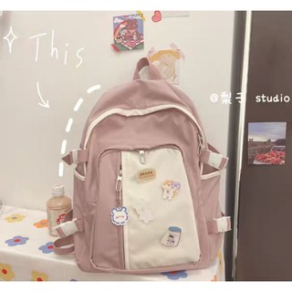 B25- SẴN BALO NỮ PHỐI MÀU ULZZANG