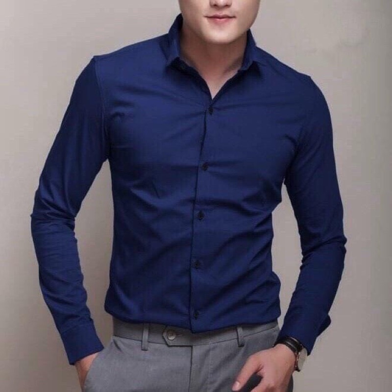 Áo sơ mi nam nữ dáng ôm lên hình cực đẹp