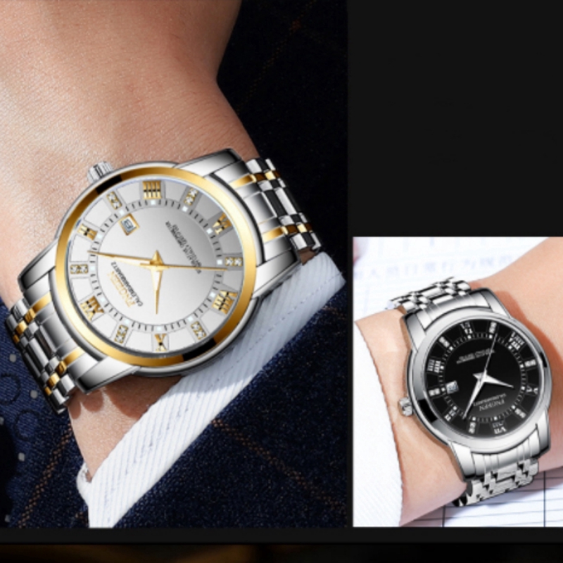 Đồng Hồ FNGEEN 2081 Thiết Kế Máy Quartz Cho Nam