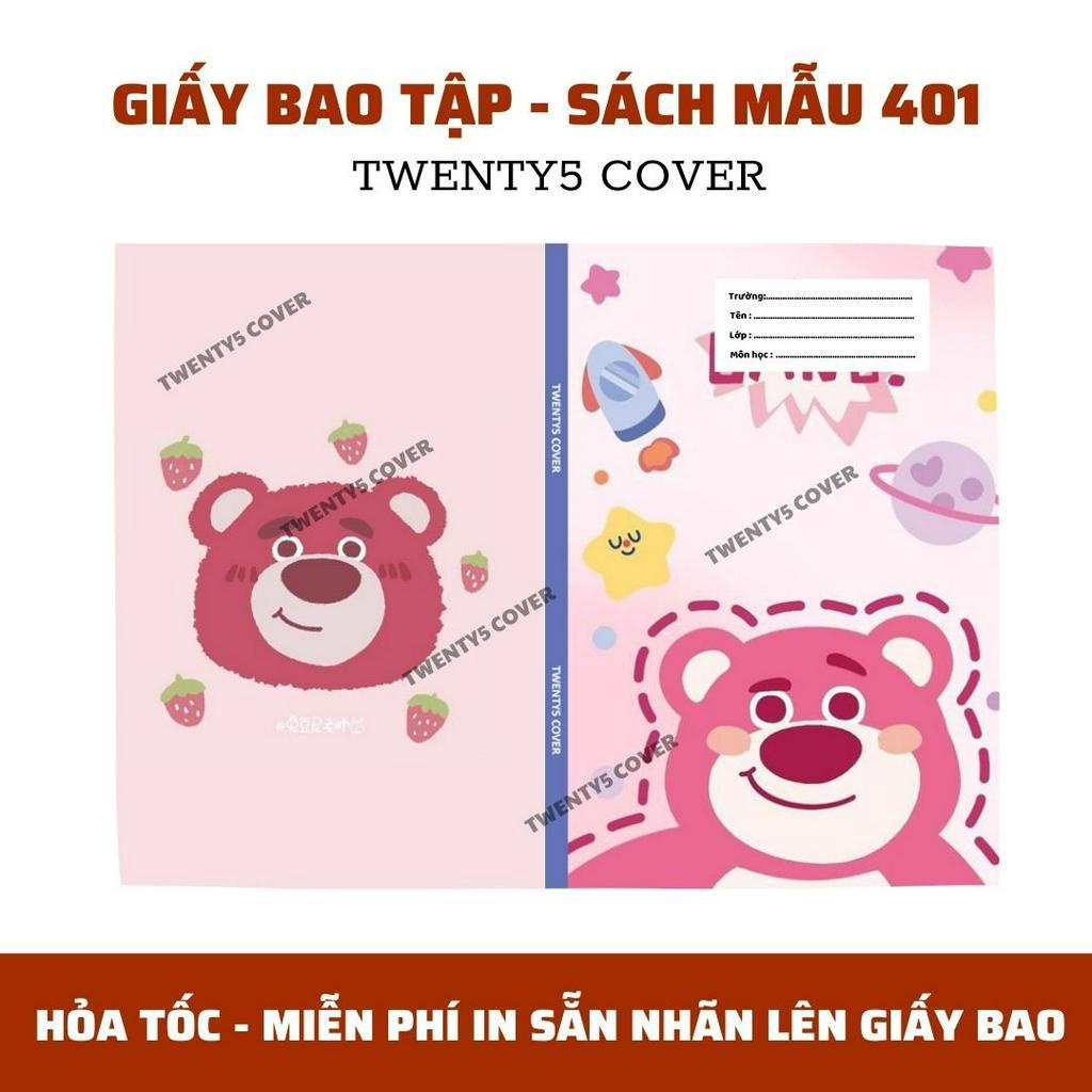 GIẤY BAO TẬP - SGK MẪU 400 - 409