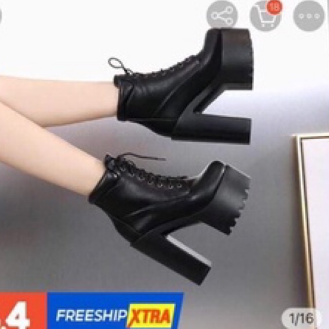 Boots gót cao 25p da thật đi êm chân size 37-38 thời trang trẻ hiện nay siêu hot số lượng có hạn nhanh tay rinh về