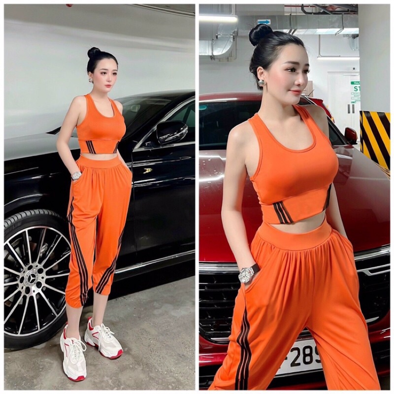 Set tập lững gym, yoga, aerobic nữ dáng đẹp eo thon