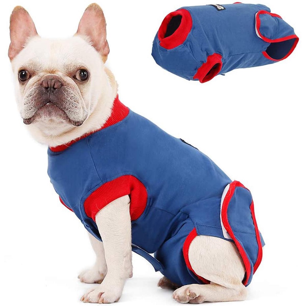 Bộ Áo Liền Quần Phẫu Thuật Y Tế Chống Liếm DANILO Cho Cún Cưng Sau Khi Phẫu Thuật Sau Khi Phẫu Thuật