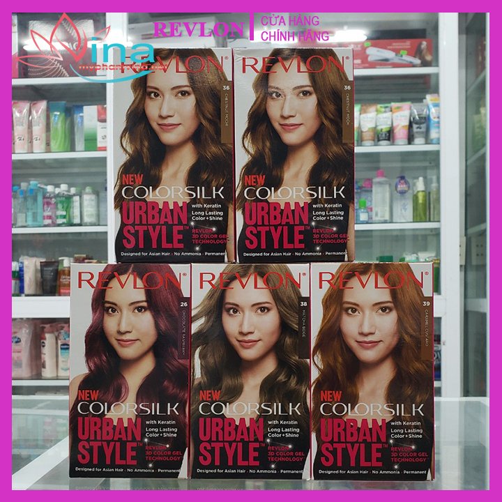 Thuốc Nhuộm Tóc Revlon Colorsilk Urban Style