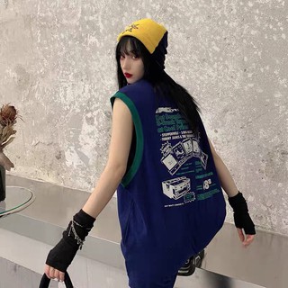Áo thun tanktop unisex sát nách form rộng 466 nam nữ ulzzang Wind