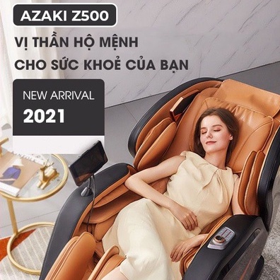 Ghế Massage Toàn Thân Cao Cấp 6D AZAKI Z500 - Bảo hành Chính hãng