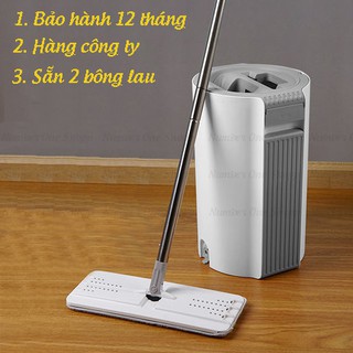 Chổi Lau Nhà Thông Minh Tự Vắt MEGAHOME Công Nghệ Mới - Cây Lau Nhà Đa Năng Bảo Hành 1 Năm KT1
