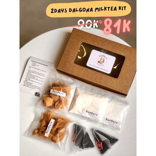 Kit trà sữa dalgona homemade (2 ngày)