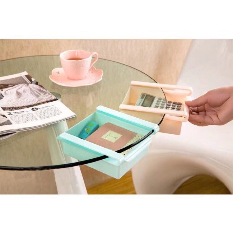 Khay nhựa kẹp tủ lạnh đa năng tiện lợi