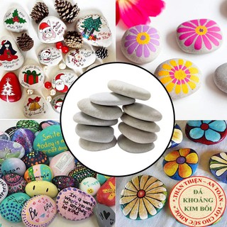 ĐÁ CUỘI VẼ TRANH Đá Khoáng Suối Nóng Kim Bôi Thân thiện an toàn