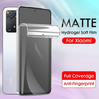 Miếng Dán PPF Nhám Full Màn Chống Vân Tay Cho Xiaomi Mi Redmi Note 8 7 9 Pro 9s 7a 8a 9a 9c 9t 10t Pocophone F1 F2 X2 X3