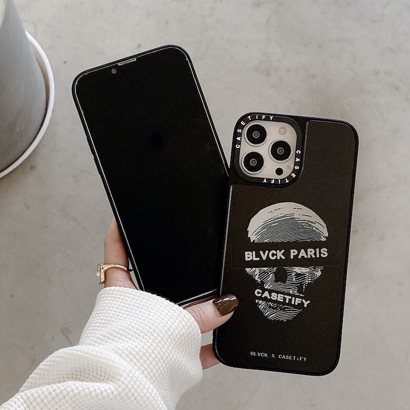 Casetify Ốp Điện Thoại Cứng Họa Tiết Đầu Lâu / Hoa Cho iPhone 15 14 13 12 11 Pro Max Plus