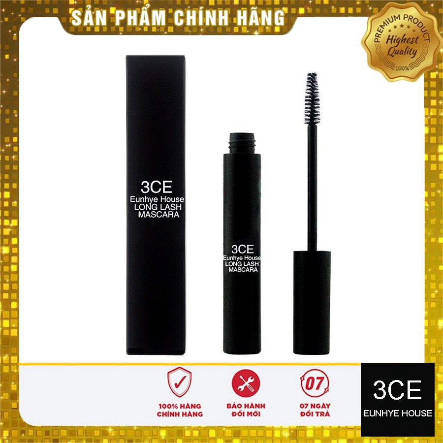 Mascara Siêu Dày Và Dài Mi 3CE  Eunhye House Longlash Mascara