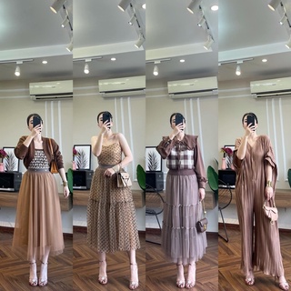 Sandal giọ hoa đá tròn gót nhọn fullbox