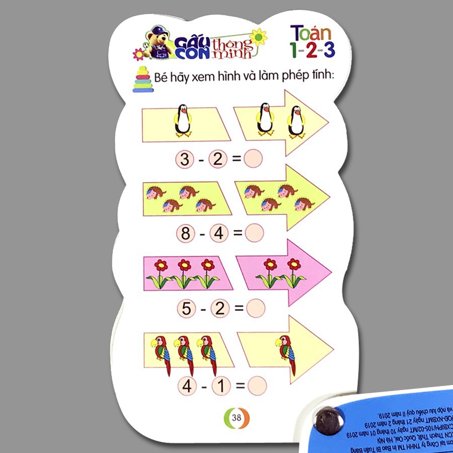 Sách: Combo Gấu Con Thông Minh Dành Cho Tuổi Mầm Non