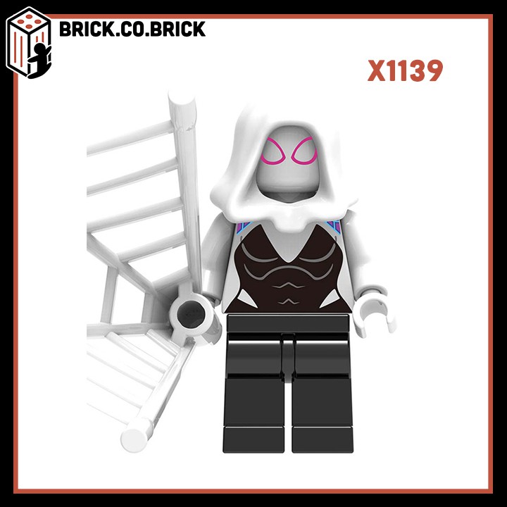 X0241 - Đồ chơi lắp ráp mô hình lego nhân vật trong phim Vũ Trụ Mới Spider Man Into The Spider Verse