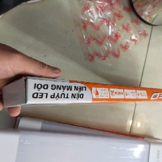 Tuýp led đôi liền máng asia 9w,tuýp led bán nguyệt 36cm