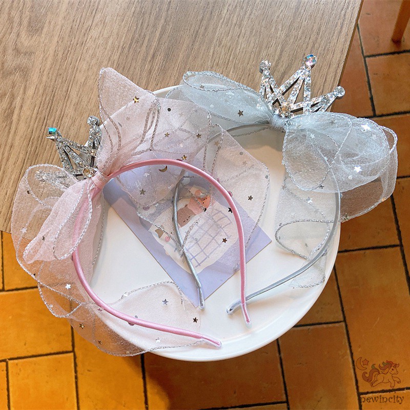 Cài tóc thiết kế hình vương miện đáng yêu dành cho bé gái