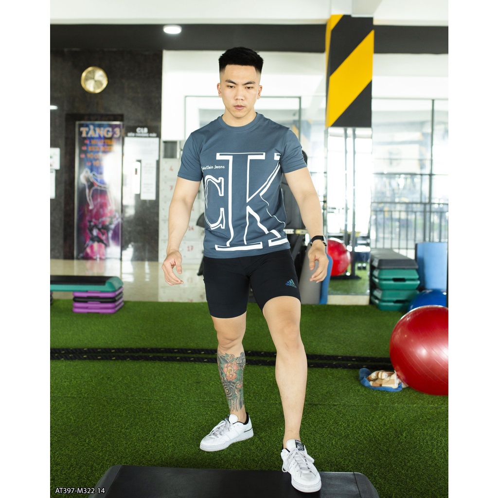 ÁO THUN TAY NGẮN COTTON 4 CHIỀU AT397 - THỜI TRANG NAM VNXK