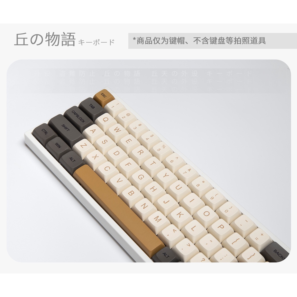 GMK Shimmer keycaps, 125 phím keycaps XDA Cấu hình DYE-SUB Cá nhân hóa GMK Keycaps dành cho bàn phím cơ