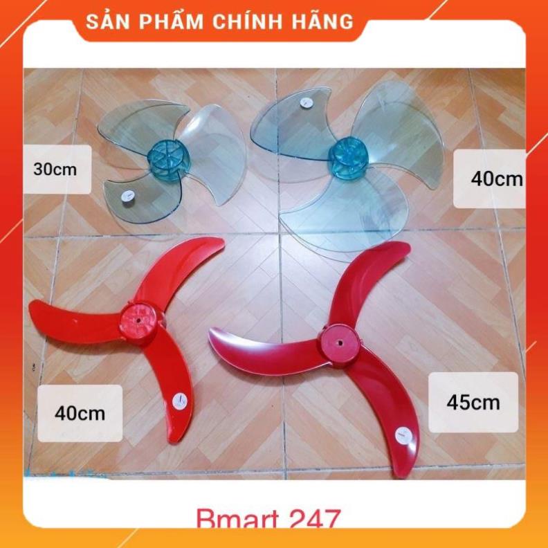 ⚡  Cánh quạt nhựa trong, cánh quạt nhựa đỏ điện cơ Vinawind | Tico | Senko | 91 sải cánh 30cm, 40cm, 45cm