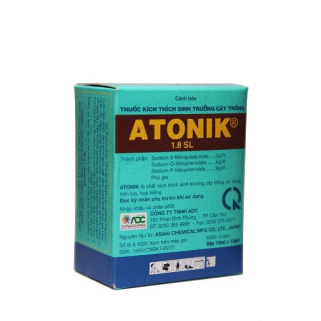 Combo 2 gói Atonik - Atonik - Phân Bón Kích Ra Rễ- Kích Thích Tăng Trưởng- Kích Thích Sinh Trưởng -Phân NPK-Phân Bón Lan