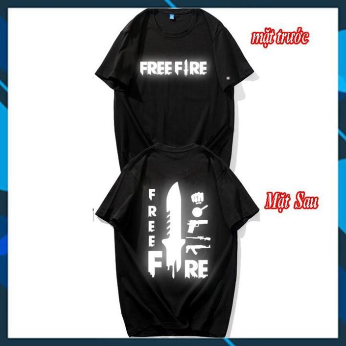 (HÀNG MỚI VỀ) áo Free Fire, áo game Free Fire, áo phông phản quang Free Fire, áo phông - GIÁ SỈ - gi