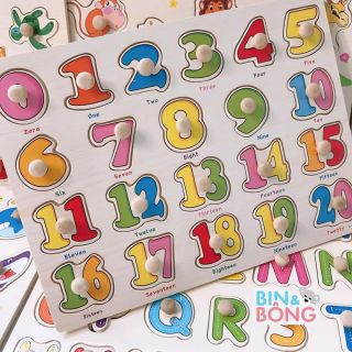 Combo 5 bảng núm gỗ