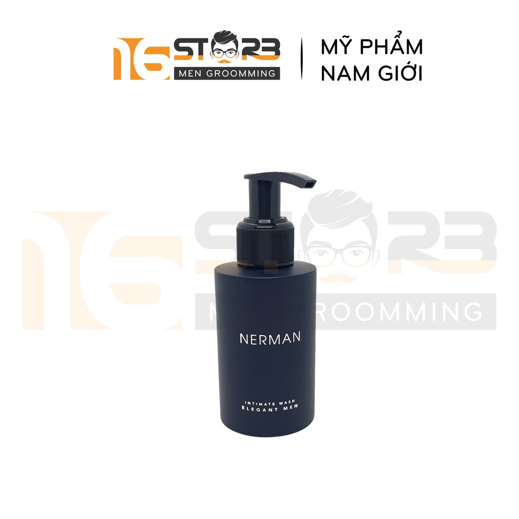 [Chính Hãng 100%] Dung dịch vệ sinh nam giới Nerman Elegant Men hương nước hoa cao cấp 100ml