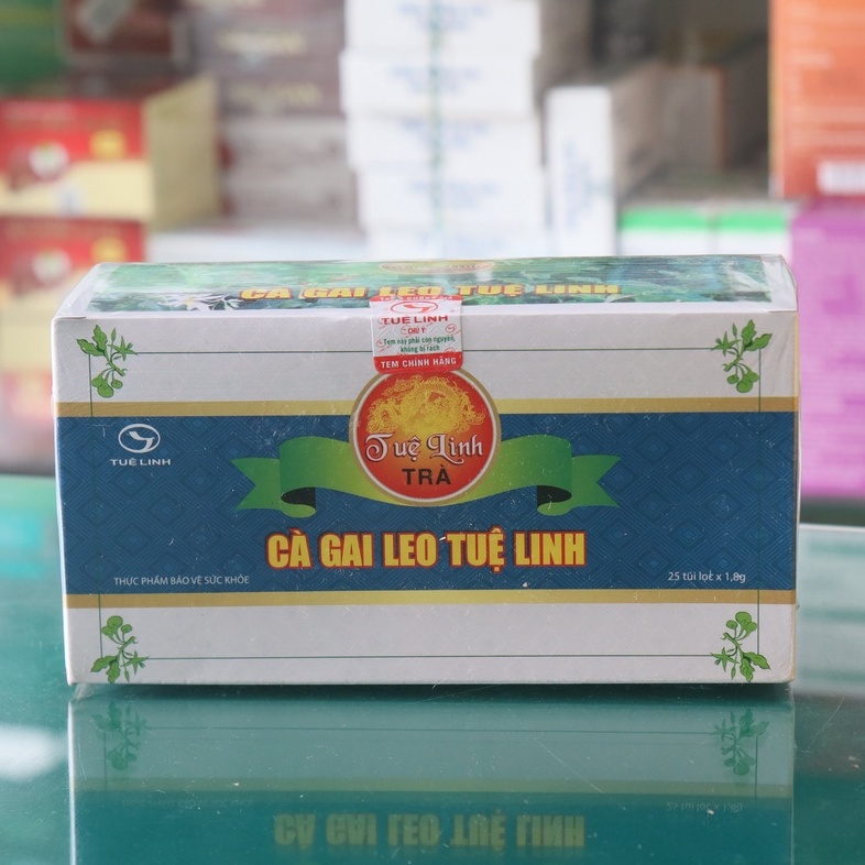 Trà Cà Gai Leo Tuệ Linh hỗ trợ tăng cường chức năng giải độc gan, bảo vệ và phục hồi các tế bào gan bị hư tổn