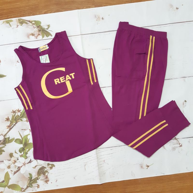 Sale Bộ thể thao chất liệu cotton Gia Hồi