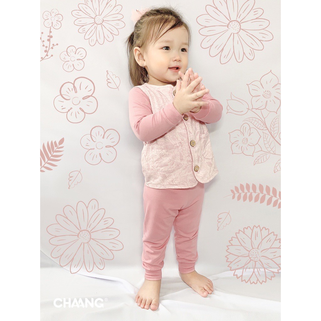 [Hàng Xả] Áo gile cho bé trai và gái đi học đi chơi