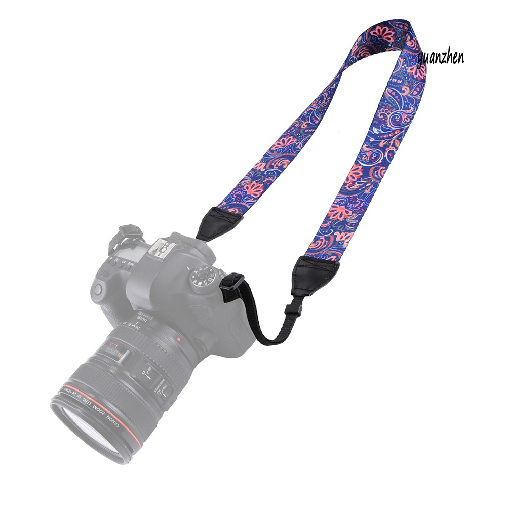 Dây Đeo Cổ Họa Tiết Hoa Retro Cho Máy Ảnh Canon Dslr | BigBuy360 - bigbuy360.vn
