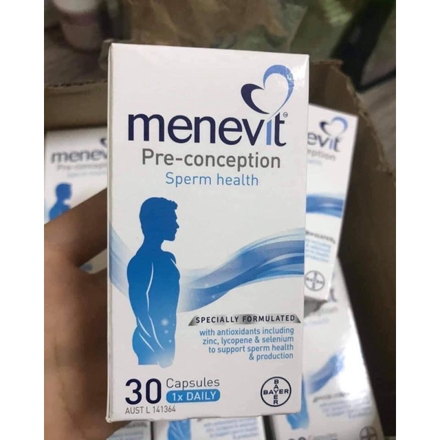 Menevit Úc- Cải Thiện Chất Lượng Tinh Trùng, Tăng Thụ Thai