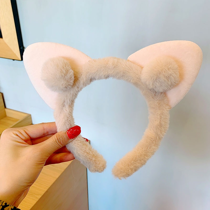 Băng đô bong bóng tai mèo dễ thương