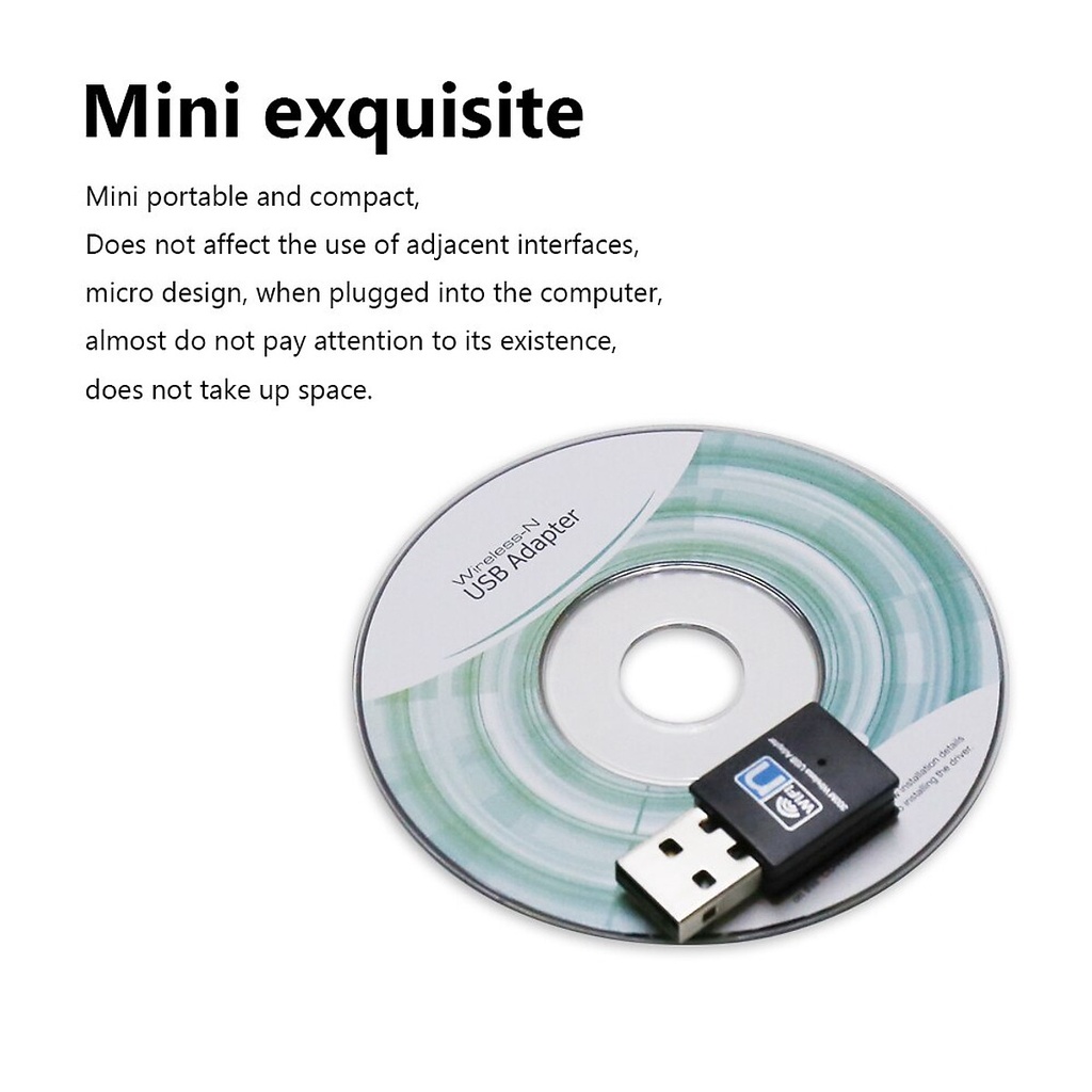 [ Xuất Khẩu Mỹ ] - Bộ Chuyển Đổi WiFi USB Bộ Thu Mạng - The Deosd TD-WUF - Hàng Chính Hãng