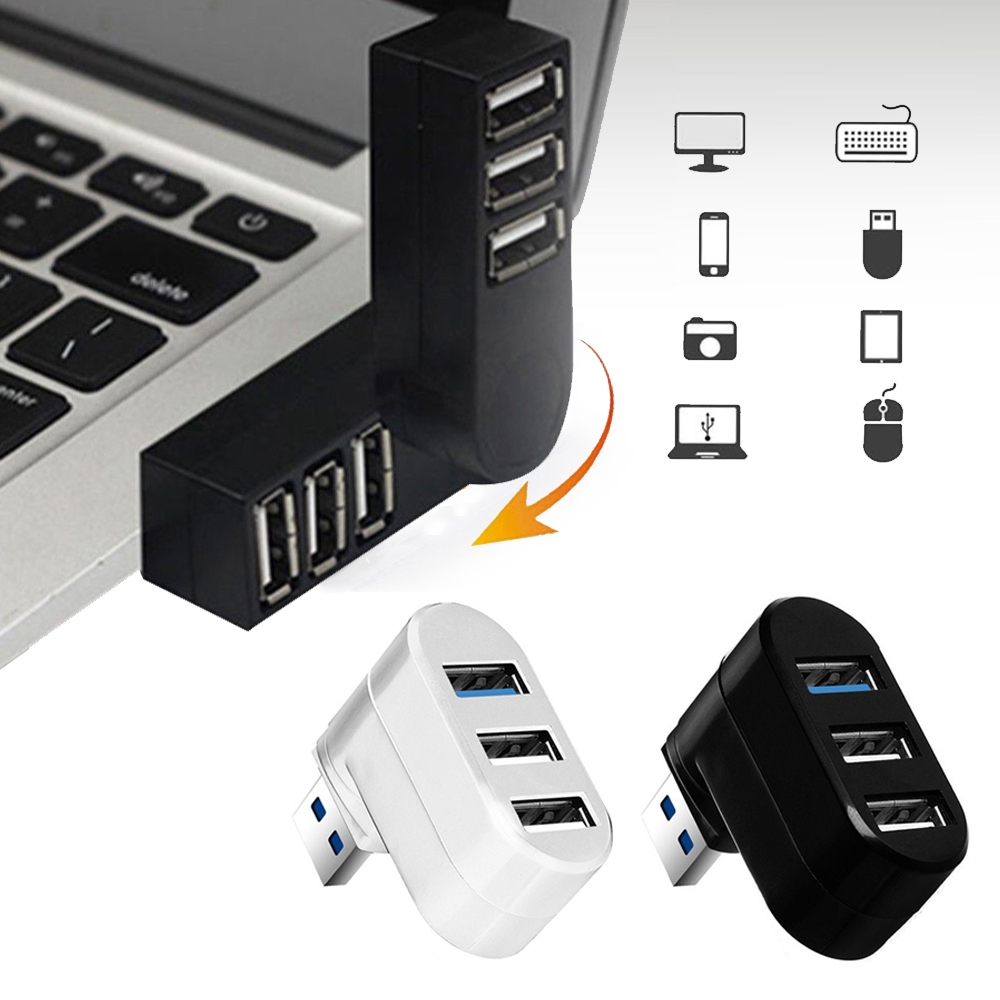 MAGIC Mini Universal Rotatable Data Transfer High Speed USB 3.0 Hub