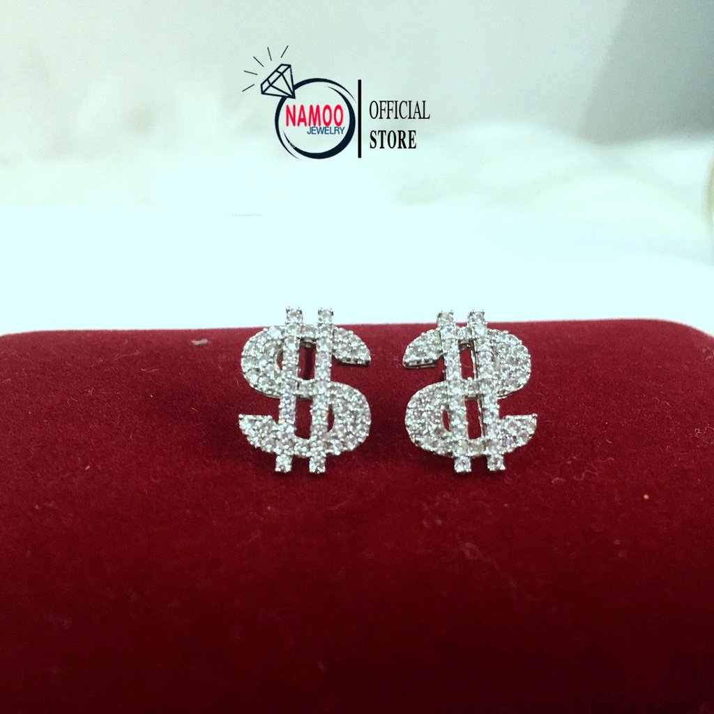 Khuyên Tai Mạ bạc T717 Namoo Jewelry
