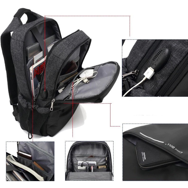 Balo laptop chính hãng coolbell CB-7007 có bảo hành 3 năm