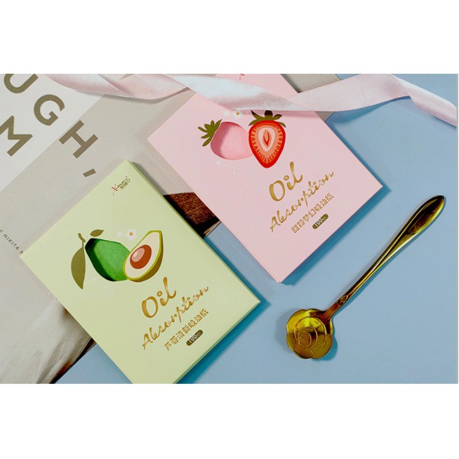 Giấy Thấm Dầu Giúp Kiểm Soát Nhờn, Ngăn Ngừa Mụn (100 tờ) | BigBuy360 - bigbuy360.vn