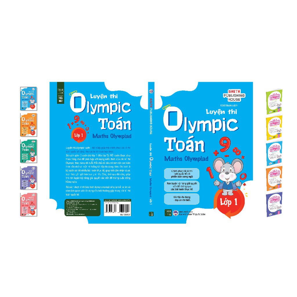 [Mã LIFEMALL995 giảm 10% đơn 99K] Sách - Luyện Thi Olympic Toán - Maths Olympiad - Lớp 1